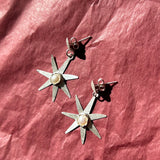 ATLAS SILVER EARRINGS