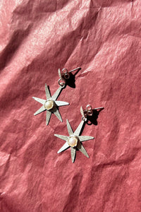 ATLAS SILVER EARRINGS