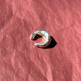 FARO EAR CUFF IN SILVER/YELLOW