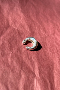 FARO EAR CUFF IN SILVER/YELLOW
