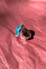 Load image into Gallery viewer, ATOLÓN RING IN SILVER/BLUE