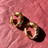 POMPAS EARRINGS IN GOLD