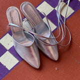 PARTY SANDAL IN SILVER