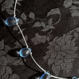 NOUE NECKLACE IN PALE BLUE/GREY