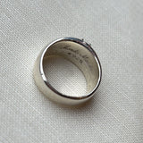 RADIO RING IN PERIDOT