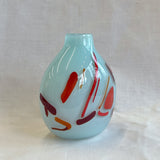 PALE MEMPHIS LOZENGE VASE