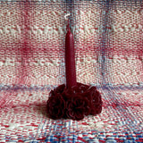 MINI BANDERILLA CANDLE IN BURGUNDY