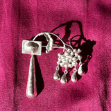 EYE AND DROPS BROOCH