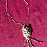 TASSELED EGG NECKLACE