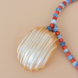 KABIBE CHOKER TULYA IN PEARL SEED STRAP