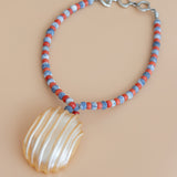 KABIBE CHOKER TULYA IN PEARL SEED STRAP