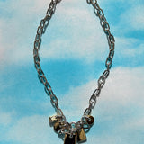 TWO TONE DIARIO NECKLACE
