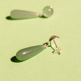 LARME EARRINGS IN JADE GREEN