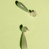 LARME EARRINGS IN JADE GREEN