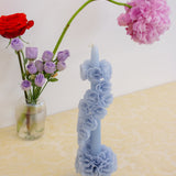 REHILETE CANDLE IN DUSTY BLUE