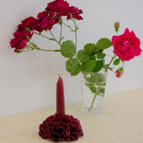 MINI BANDERILLA CANDLE IN BURGUNDY