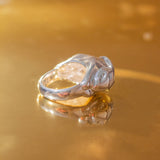 BUNNY RING IN STERLING SILVER