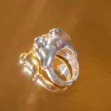 BUNNY RING IN STERLING SILVER
