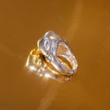 BUNNY RING IN STERLING SILVER