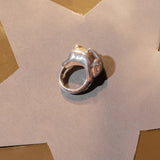 BUNNY RING IN STERLING SILVER