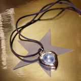 PACHA CORD NECKLACE IN LIGHT BLUE
