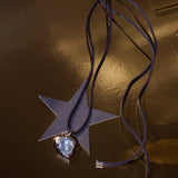 PACHA CORD NECKLACE IN LIGHT BLUE