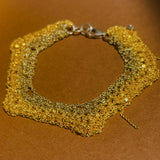 ZIG ZAG BRACELET IN GOLD 3A AND HAZE 21B