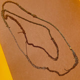EVERYTHING SIMPLE NECKLACE IN STEEL MULTICOLOUR