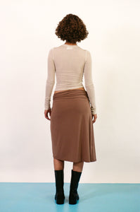 IDA SKIRT IN BROWN