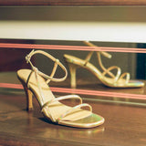 IRENE SANDAL IN LUXOR METALLIC