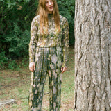 LEE PLEATED TOP IN BRUNO