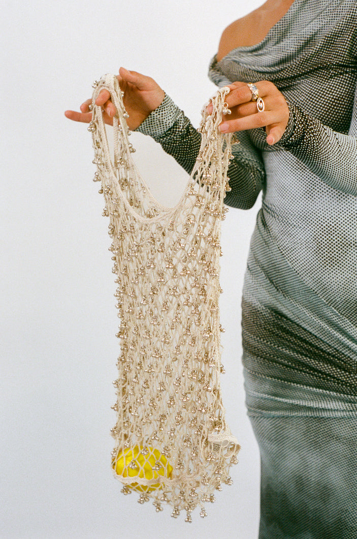 JHANJAR BAG IN ECRU