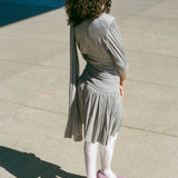 JOAN DRESS IN GREY