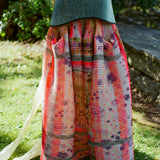 KENZA HANDPLEATED SKIRT IN BIRTE