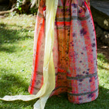 KENZA HANDPLEATED SKIRT IN BIRTE