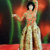 KENZA SKIRT IN JIM COUTURE LENGTH