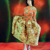 KENZA SKIRT IN JIM COUTURE LENGTH