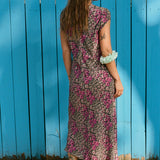 KAIRA DRESS IN VIOLET