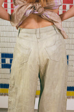 Load image into Gallery viewer, LLAMA FRUIT HEMP WITH PERICON FLOWER CARGO PANTS
