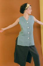 Load image into Gallery viewer, LONG BLUE VEST