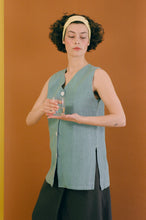 Load image into Gallery viewer, LONG BLUE VEST