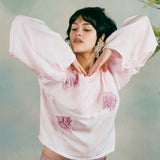 LONG SLEEVE PETAL TOP