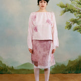 LONG SLEEVE PETAL TOP