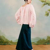 LONG SLEEVE PETAL TOP