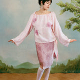 LONG SLEEVE PETAL TOP