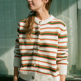 LORENE CARDIGAN IN VENICE STRIPE