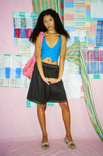 Load image into Gallery viewer, KNIT WRAP VEST IN AZURE - Luna Del Pinal
