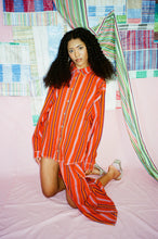 Load image into Gallery viewer, LA PLAYA LOOM WEAVE OXFORD SHIRT IN SUNSET STRIPE - Luna Del Pinal