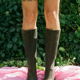 LUNE BOOT IN OAK SUEDE