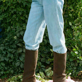 LUNE BOOT IN OAK SUEDE